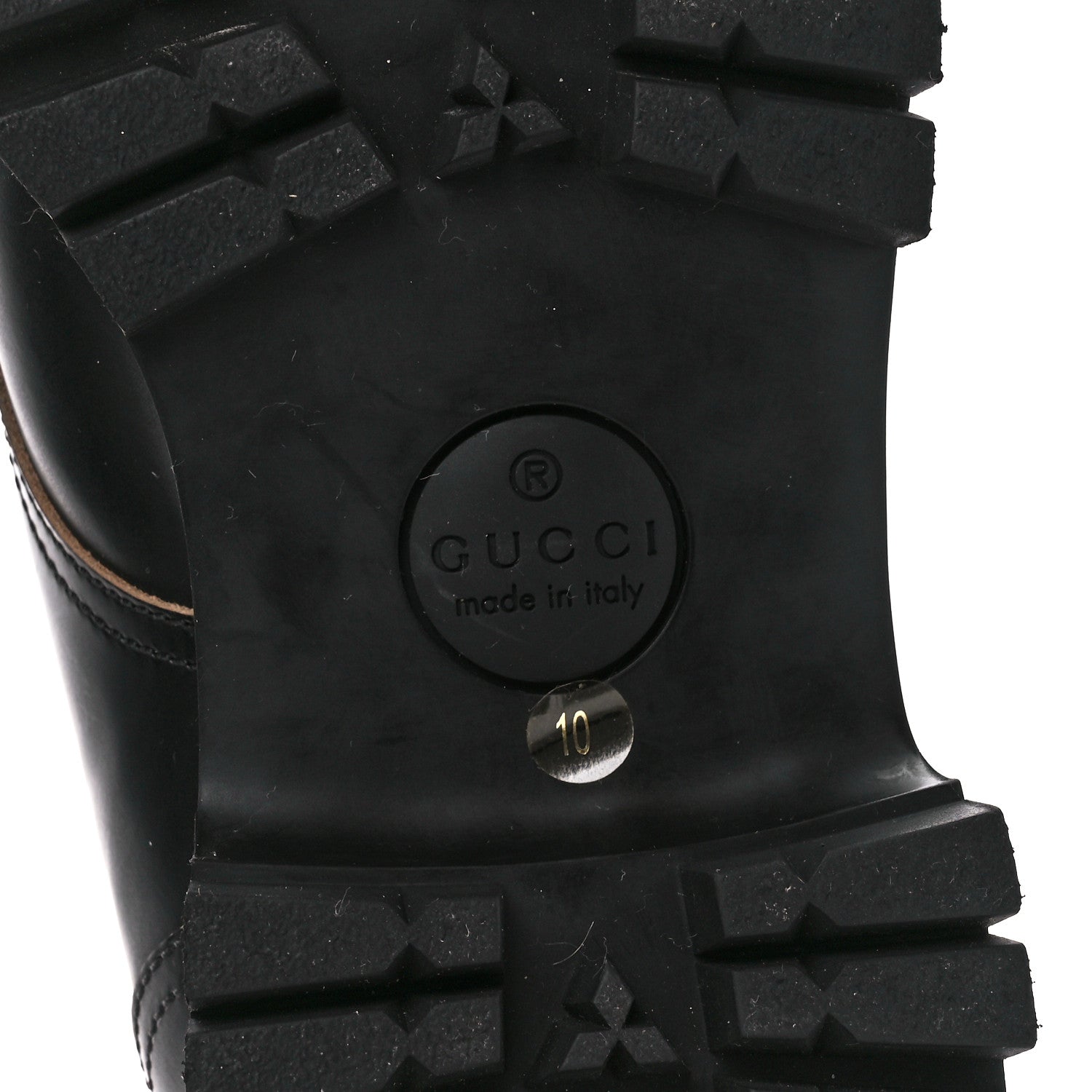 Gucci Cordovan Lux Web Arley Lug Sole Loafers 10 Black Verde Hibiscus Red 6 of 10