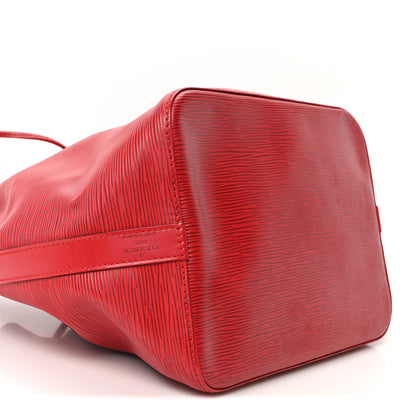 Louis Vuitton Epi Petit Noe Castillan Red 8 of 9