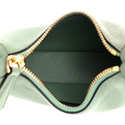 Fendi Vitello Grace New Matte Nano Fendigraphy Hobo Charm Menta 5 of 11
