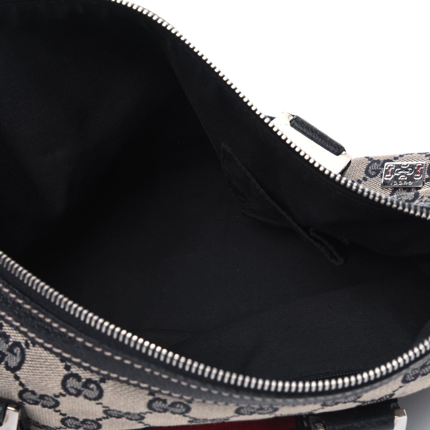 GG Monogram Web Pop Tote Navy