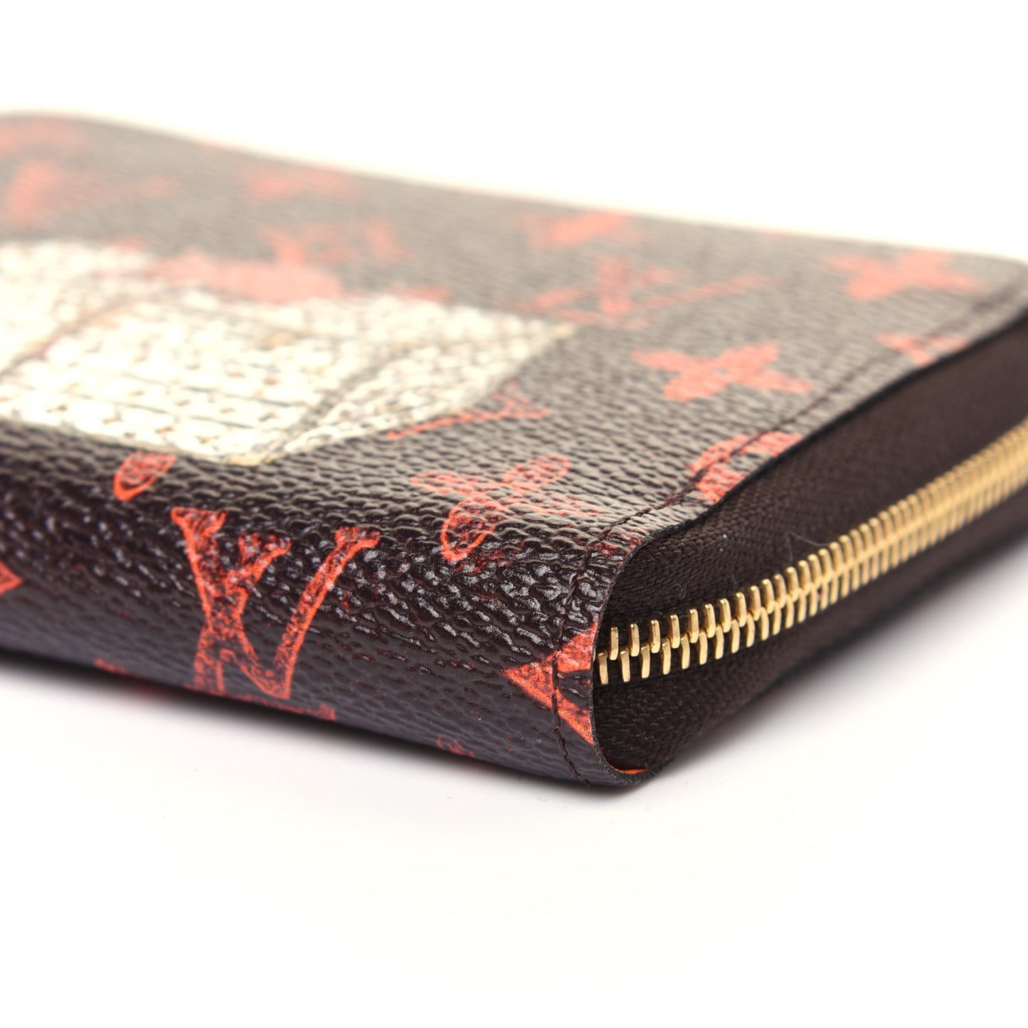 Catogram Zippy Coin Purse Marron