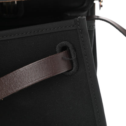 Hermes Toile Vache Hunter Herbag Zip 31 PM Black Ebene 14 of 14
