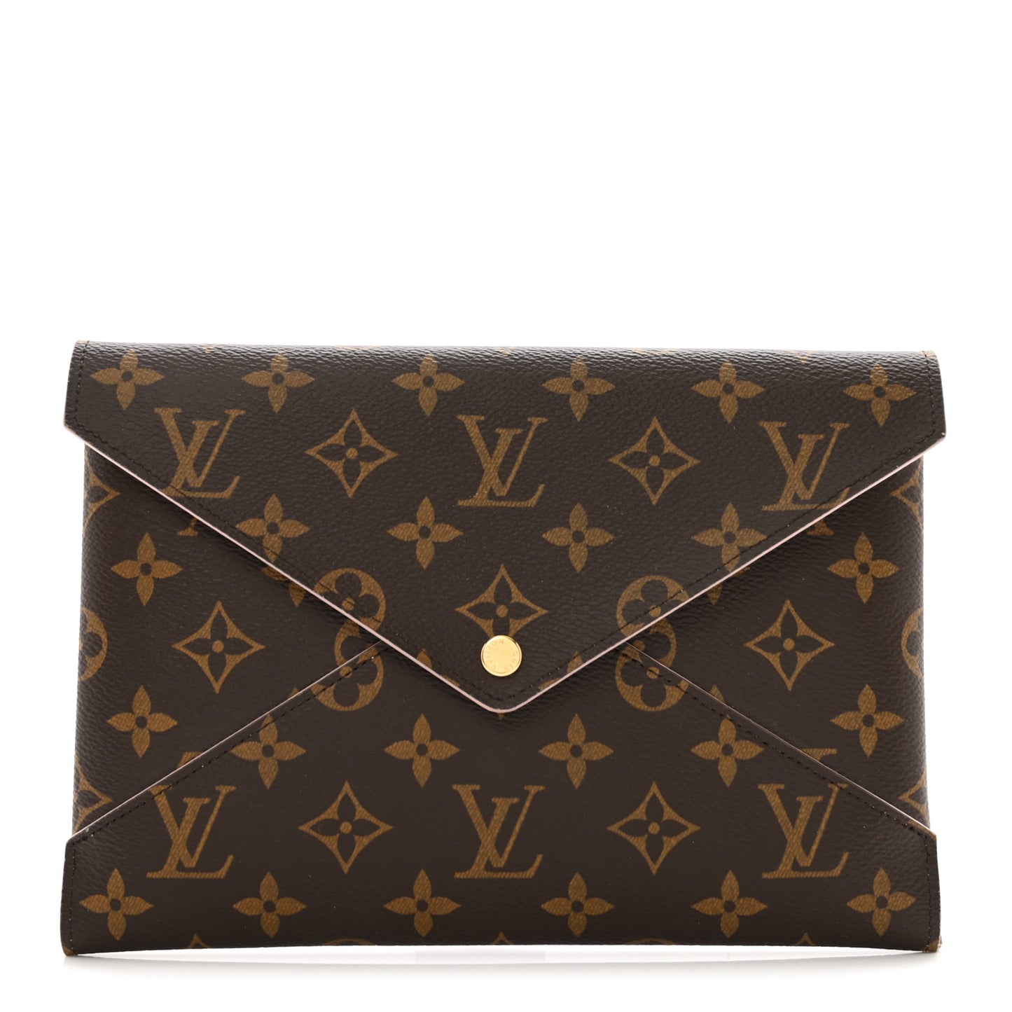 Monogram Large Kirigami Pochette Insert Rose Ballerine
