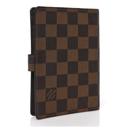 Louis Vuitton Damier Ebene Small Ring Agenda Cover 3 of 6