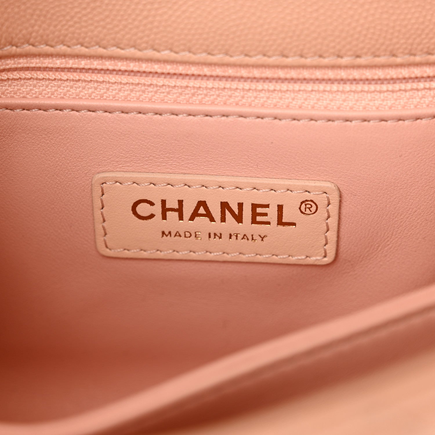 Chanel Caviar Quilted Mini Coco Handle Flap Light Pink 5 of 9