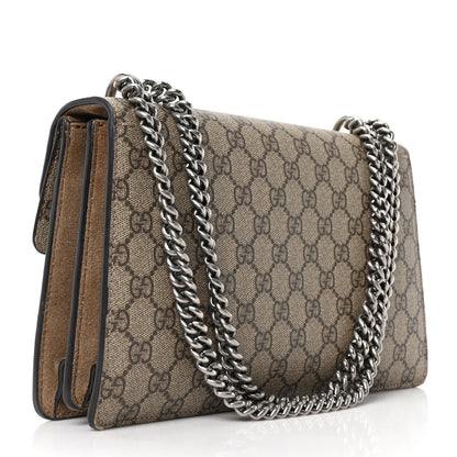 Gucci GG Supreme Monogram Small Dionysus Shoulder Bag Taupe 3 of 10