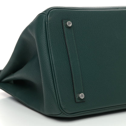 Hermes Togo Birkin 35 Vert Cypress 9 of 10