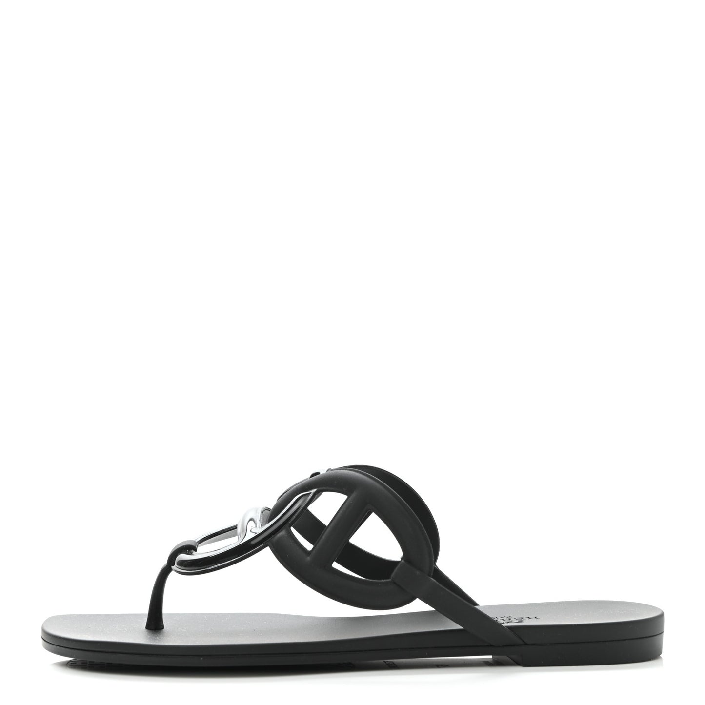 Rubber Womens Egerie Sandals 37 Black