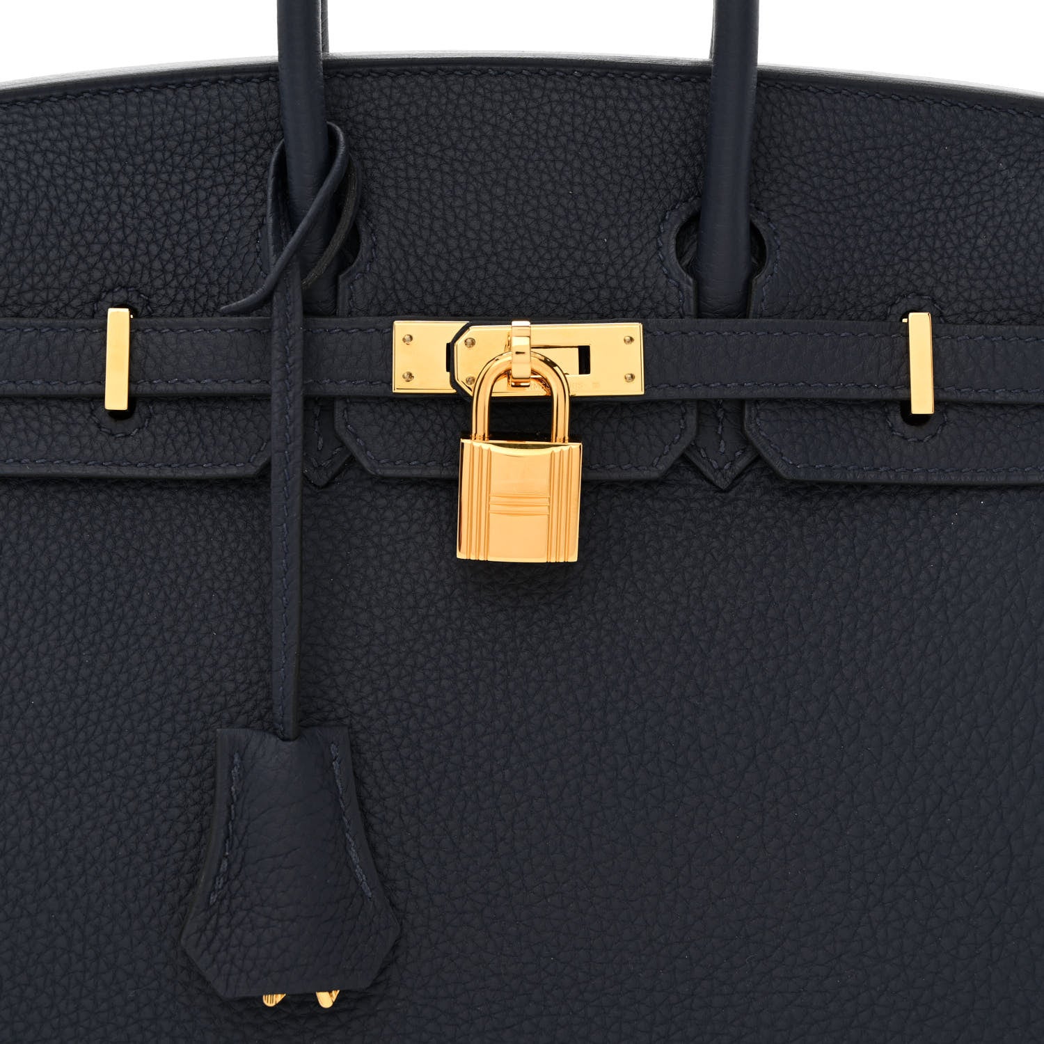 Hermes Togo Birkin 25 Bleu Nuit 8 of 13