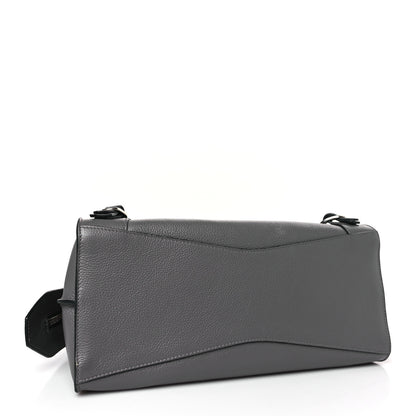 Balenciaga Grained Calfskin Neo Classic Silver Hardware S City Dark Grey 4 of 9