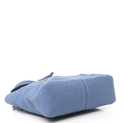 3.1 Phillip Lim 3.1 Textured Calfskin Medium Pashli Satchel Light Blue 4 of 13