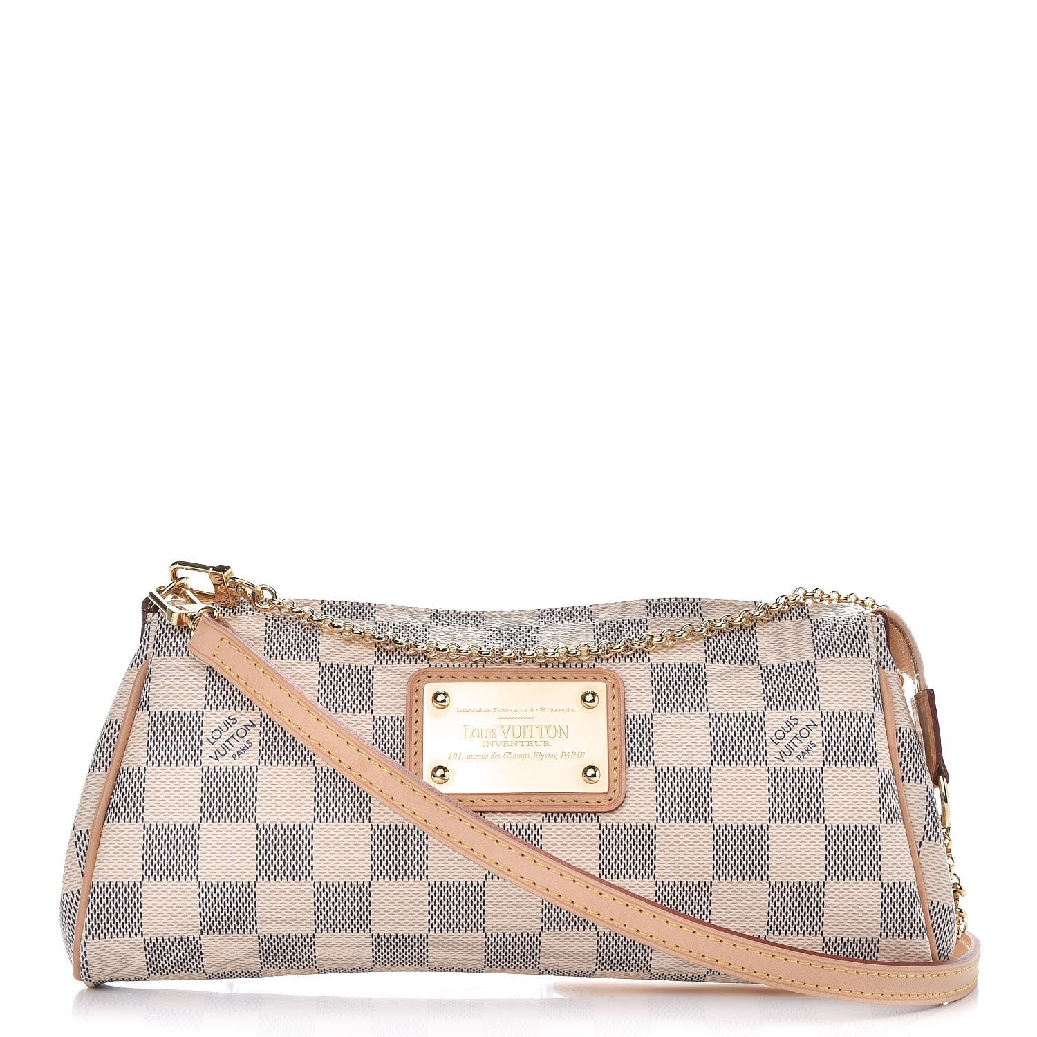 Louis Vuitton Damier Azur Eva Clutch 1 of 7