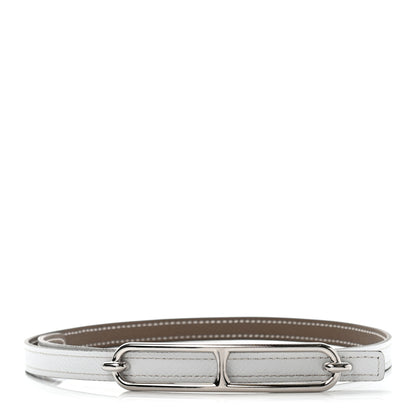 Hermes Epsom 13mm Roulis Belt 70 Etoupe White 1 of 11
