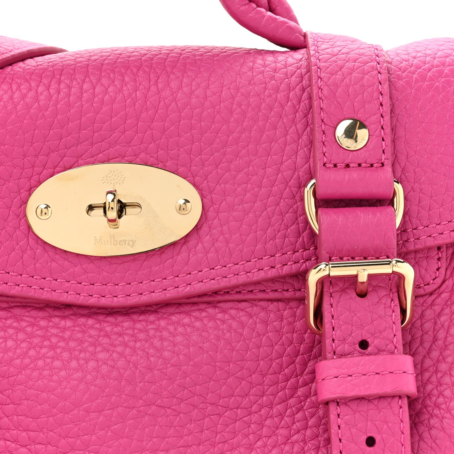 Heavy Grain Mini Alexa  Mulberry Pink