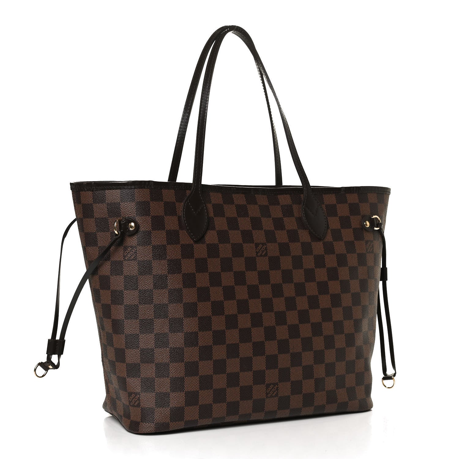 Louis Vuitton Damier Ebene Neverfull MM 3 of 11