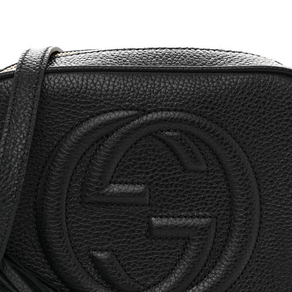 Gucci Pebbled Calfskin Small Soho Disco Bag Black 8 of 12