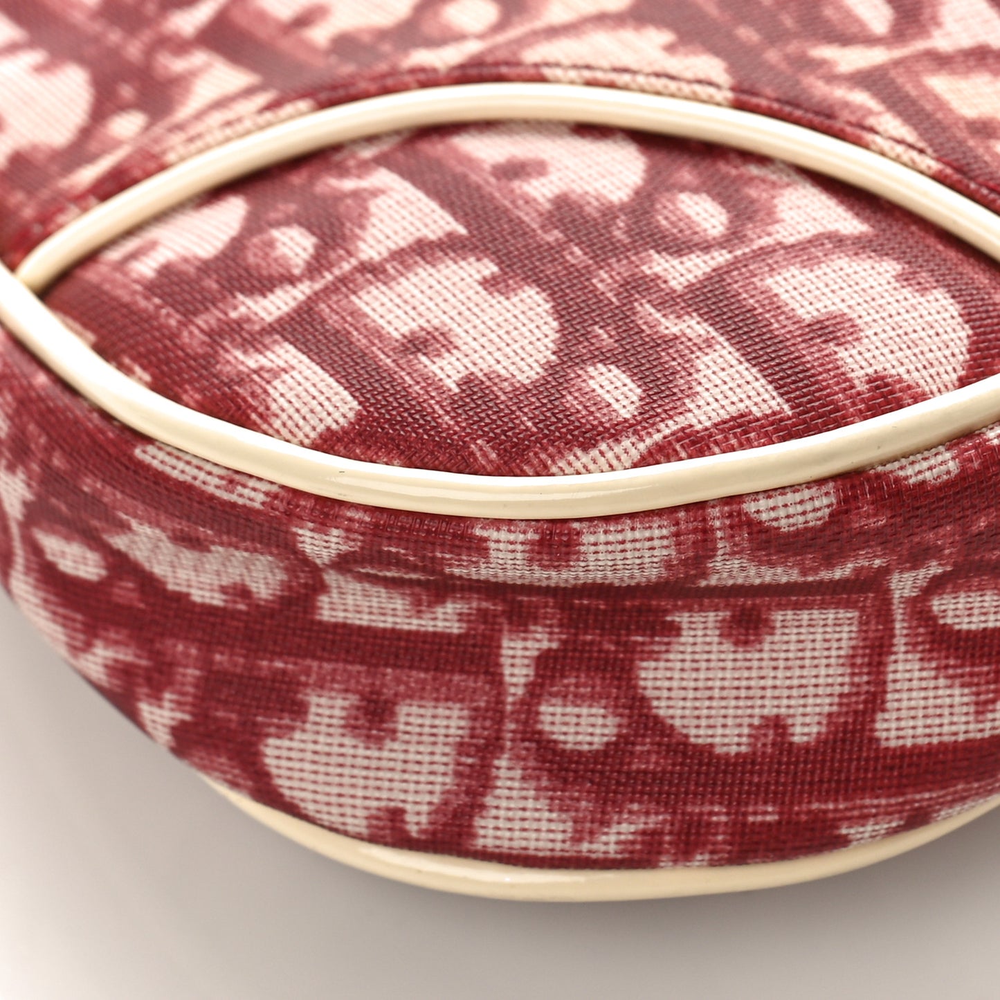 Monogram Mini Saddle Pochette Red