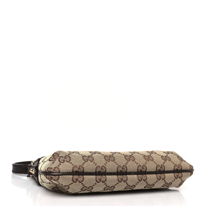 Gucci Monogram Web Pochette Dark Brown 4 of 10