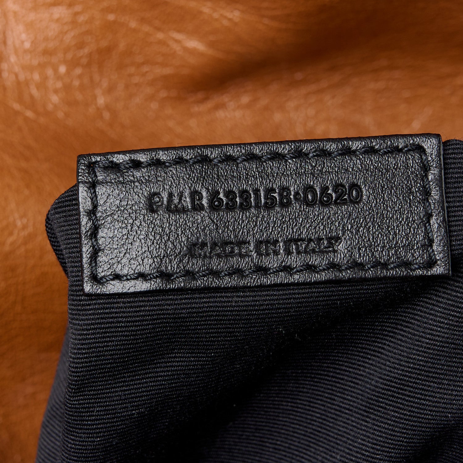 Saint Laurent Crinkled Calfskin Matelasse Monogram Medium Niki Chain Satchel Caramel 8 of 11