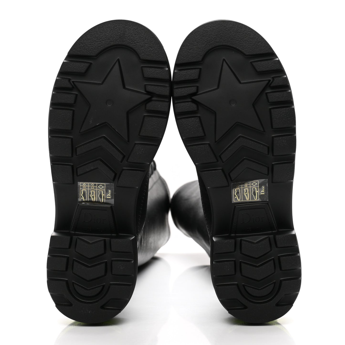 Nappa Stretch Dior Arcade High Boots 36.5 Black