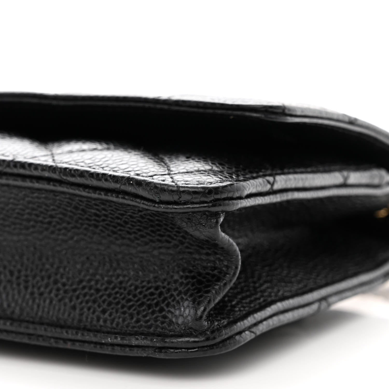 Chanel Caviar Quilted Wallet on Chain WOC Black 12 of 12
