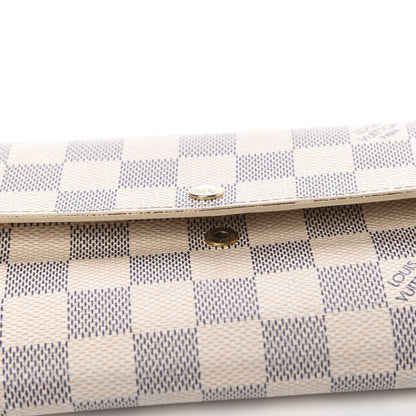 Louis Vuitton Damier Azur Sarah Wallet 15 of 17