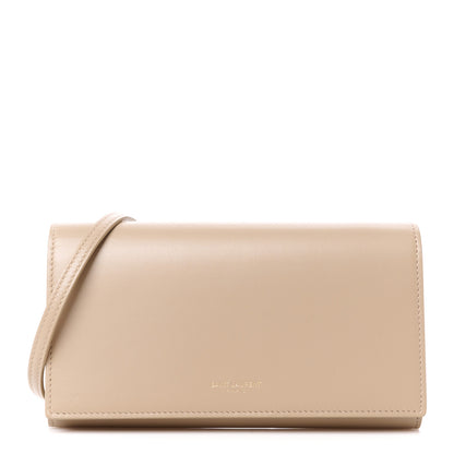 Saint Laurent Smooth Calfskin Mini Paris Bag Dark Beige 1 of 10