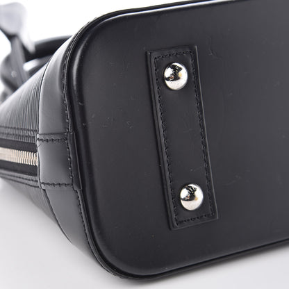 Louis Vuitton Epi Alma BB Black 10 of 12