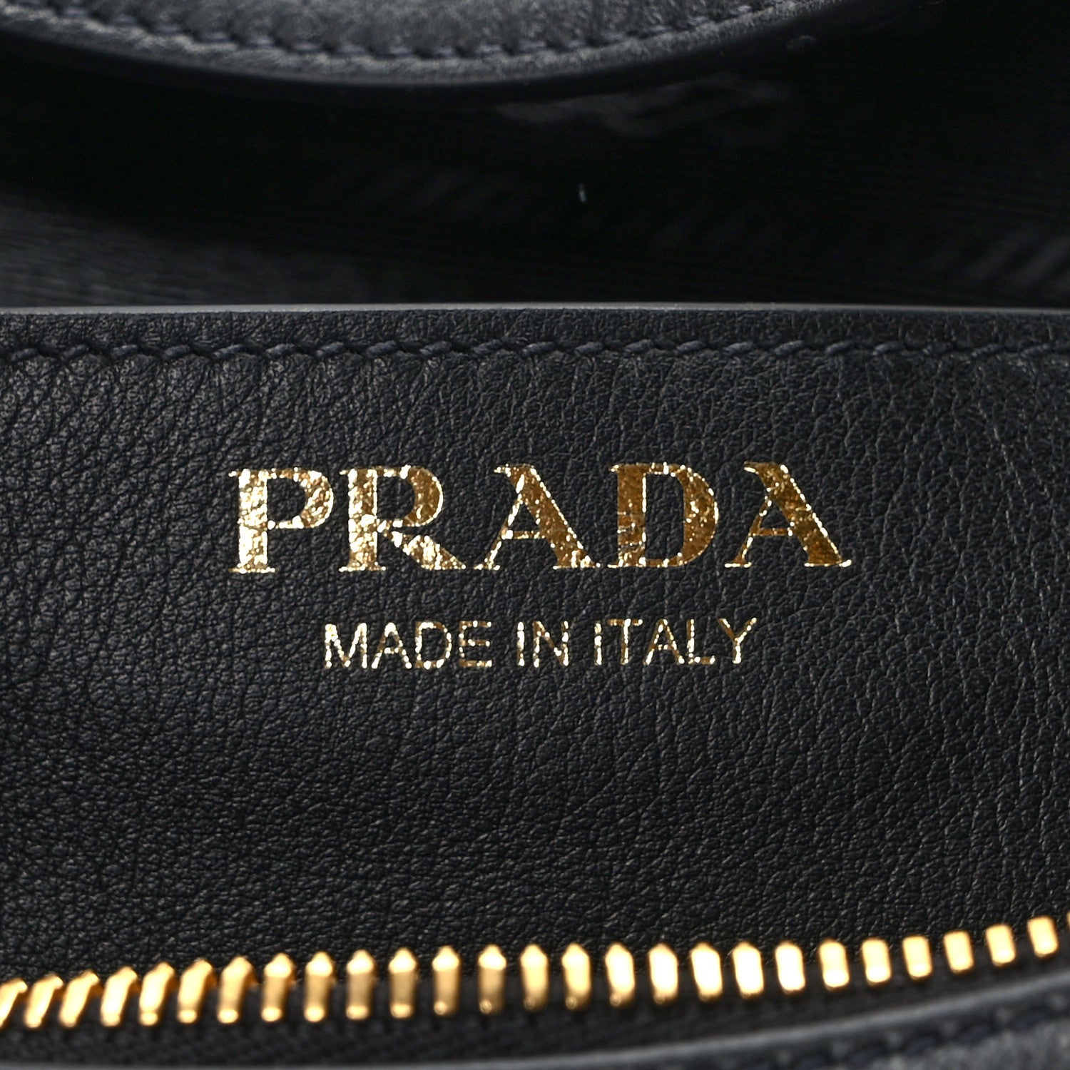 Prada Soft Calfskin Arque Shoulder Bag Black 6 of 11