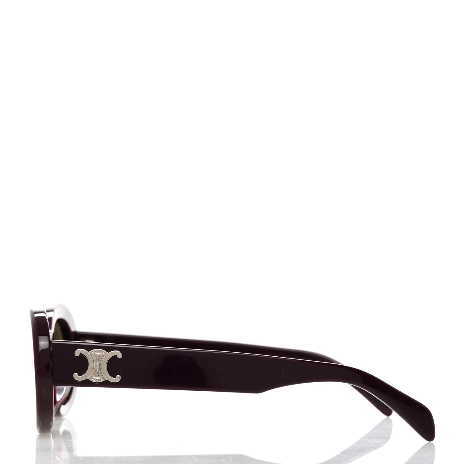 Celine Acetate Triomphe 01 Sunglasses CL 40194U Burgundy 3 of 7