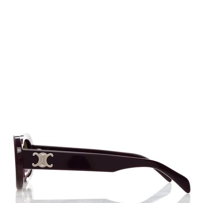 Celine Acetate Triomphe 01 Sunglasses CL 40194U Burgundy 3 of 7
