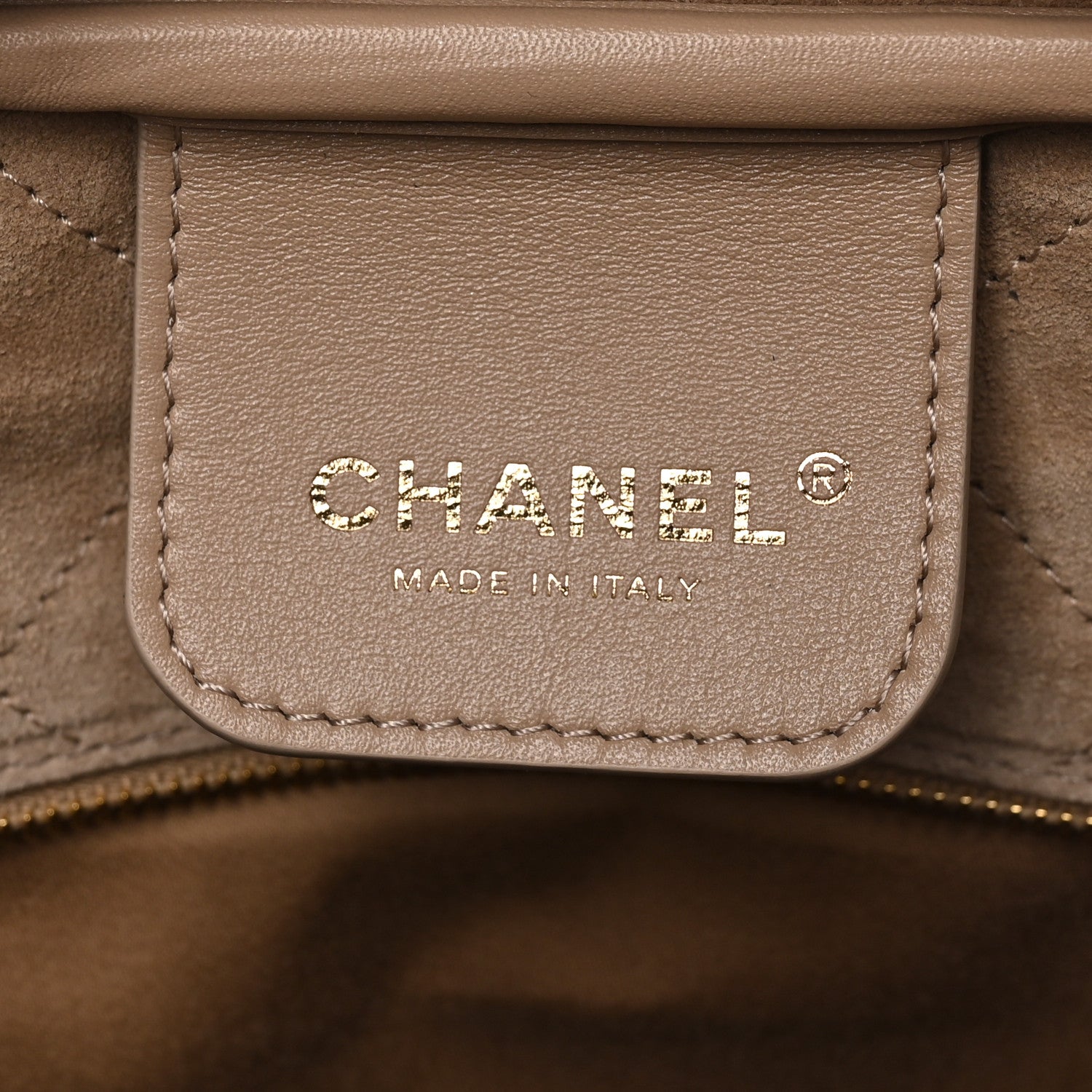 Chanel Calfskin Large Perfect Bowling Bag Dark Khaki 6 of 10