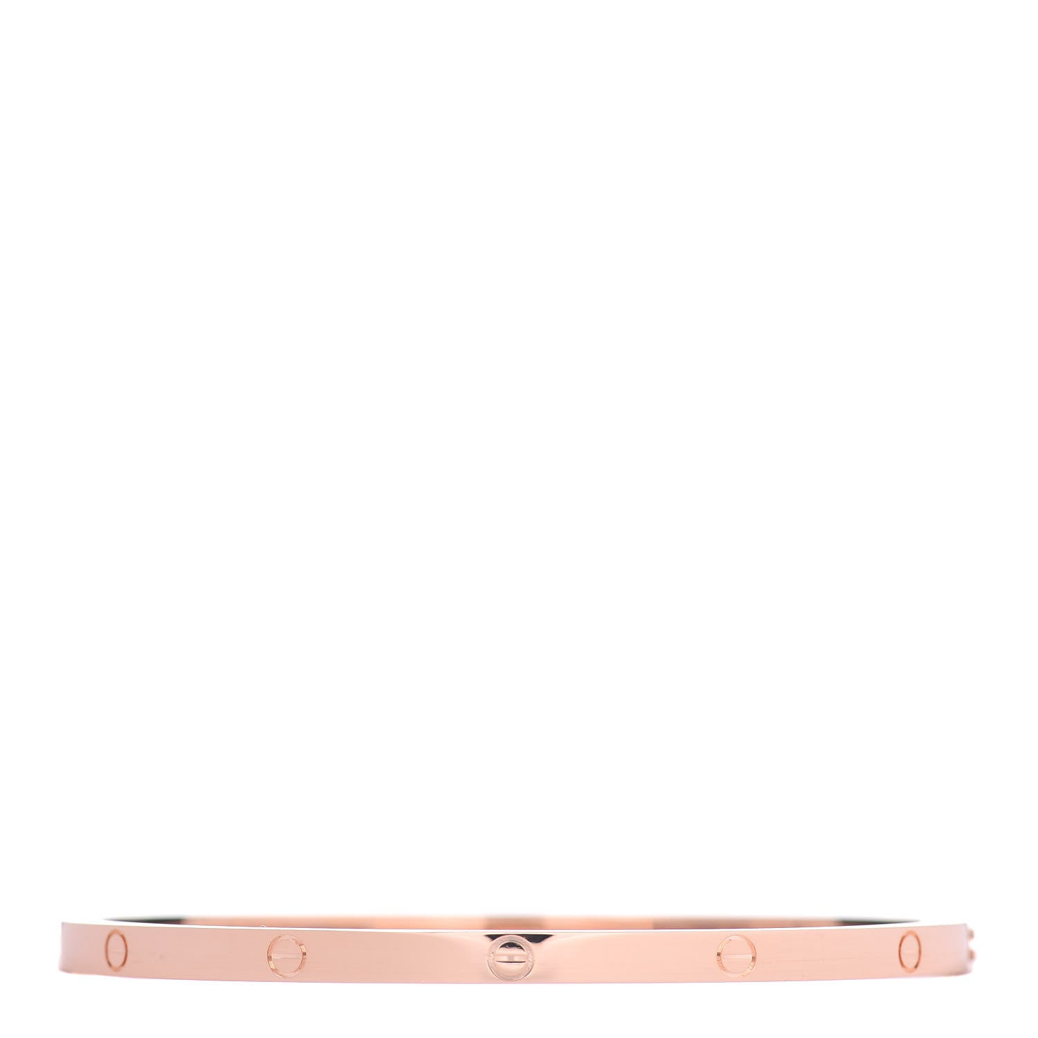 Cartier 18K Pink Gold Small LOVE Bracelet 18 3 of 4