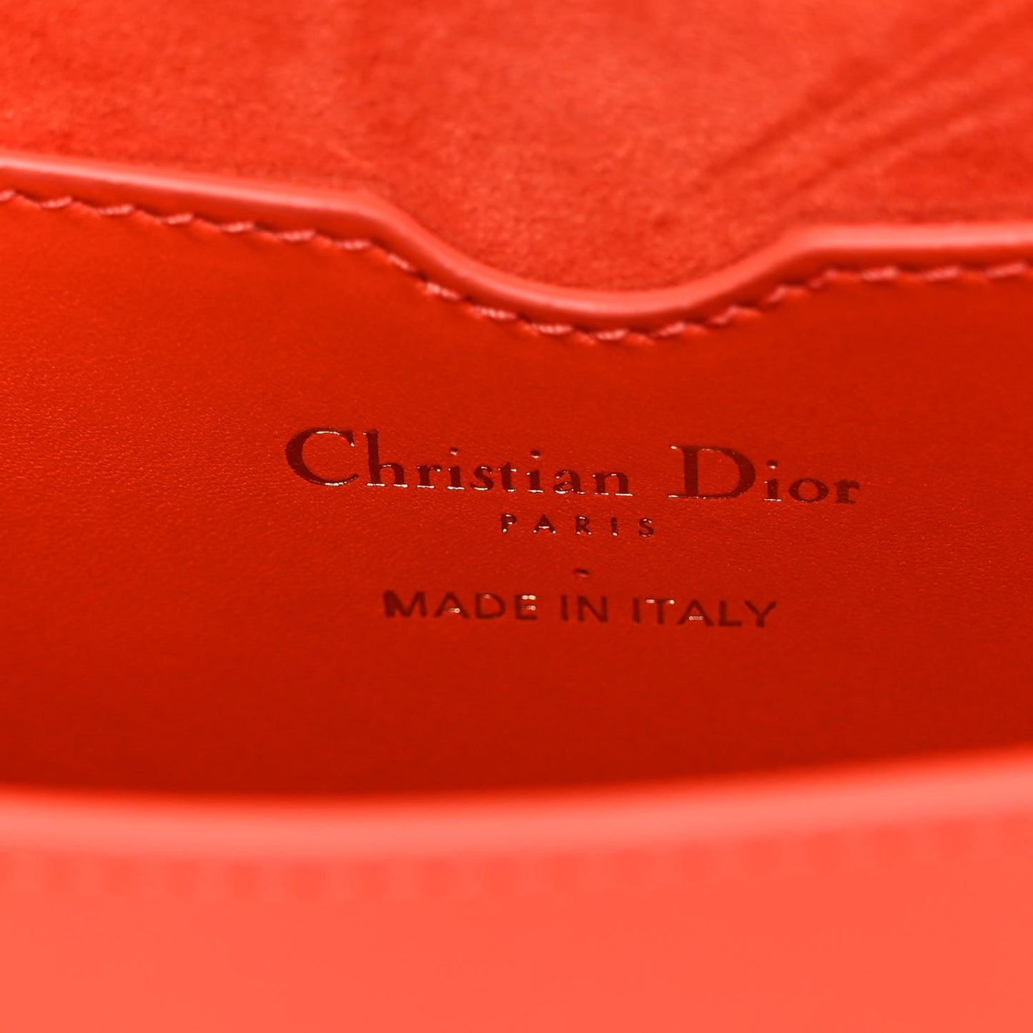 Box Calfskin East West Bobby Bag Orange