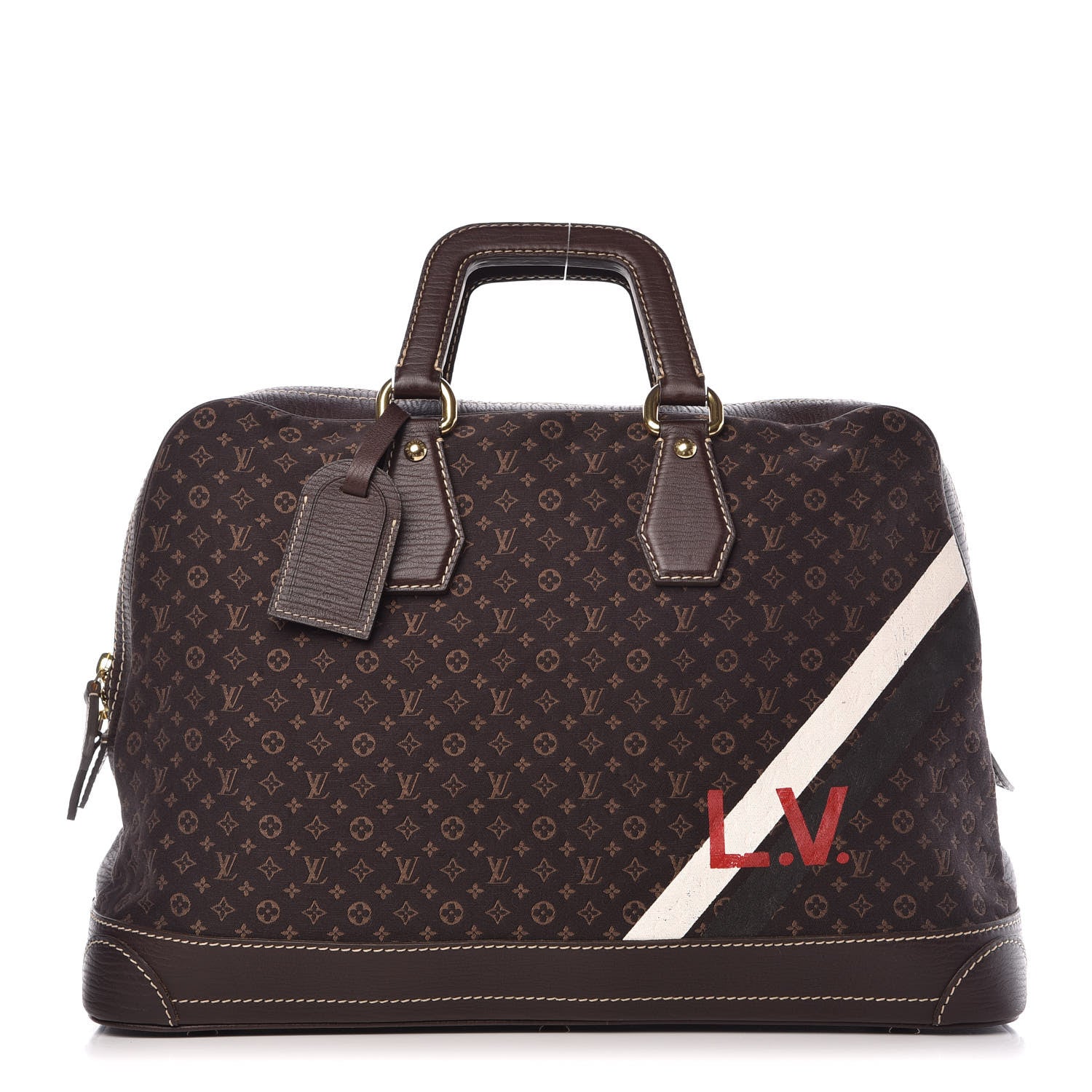Louis Vuitton Mini Lin Initiales Isfahan Carryall Ebene 1 of 13
