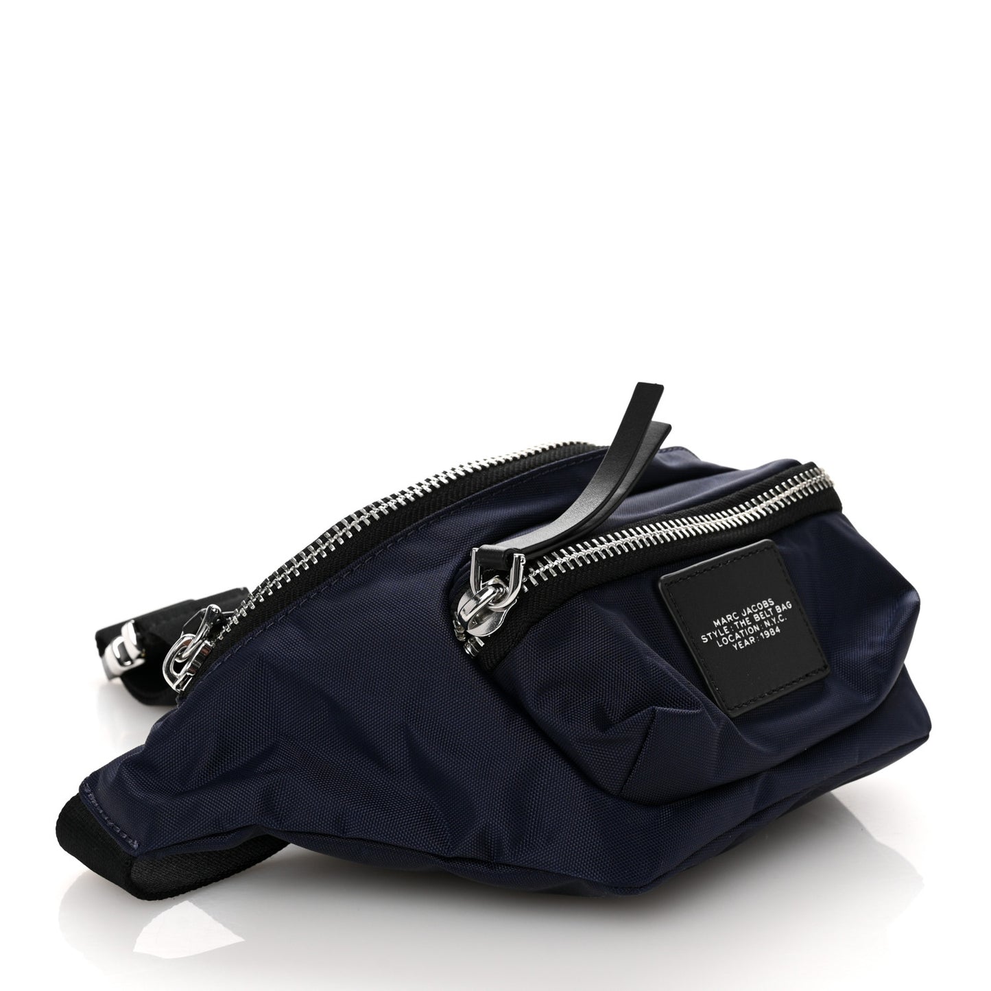 Nylon Biker Belt Bag Midnight Blue