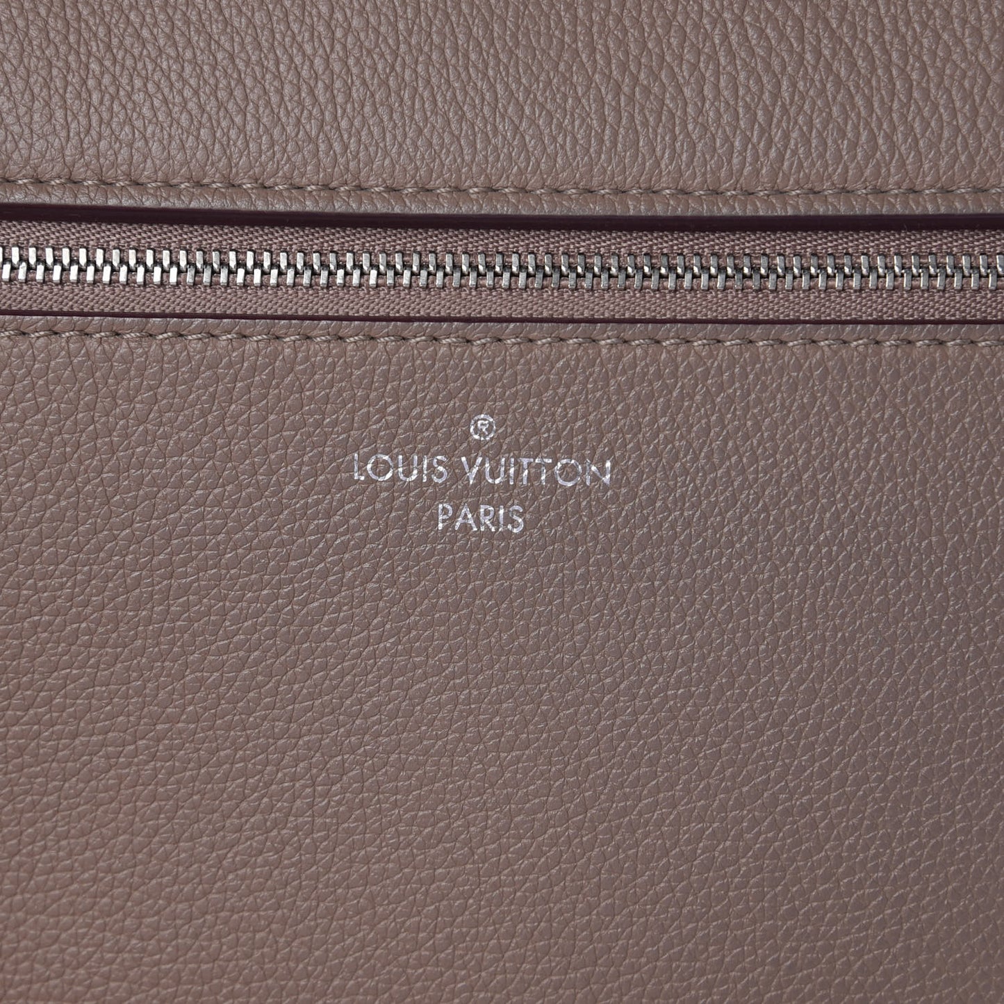 Soft Calfskin My Lockme Top Handle Taupe Glace