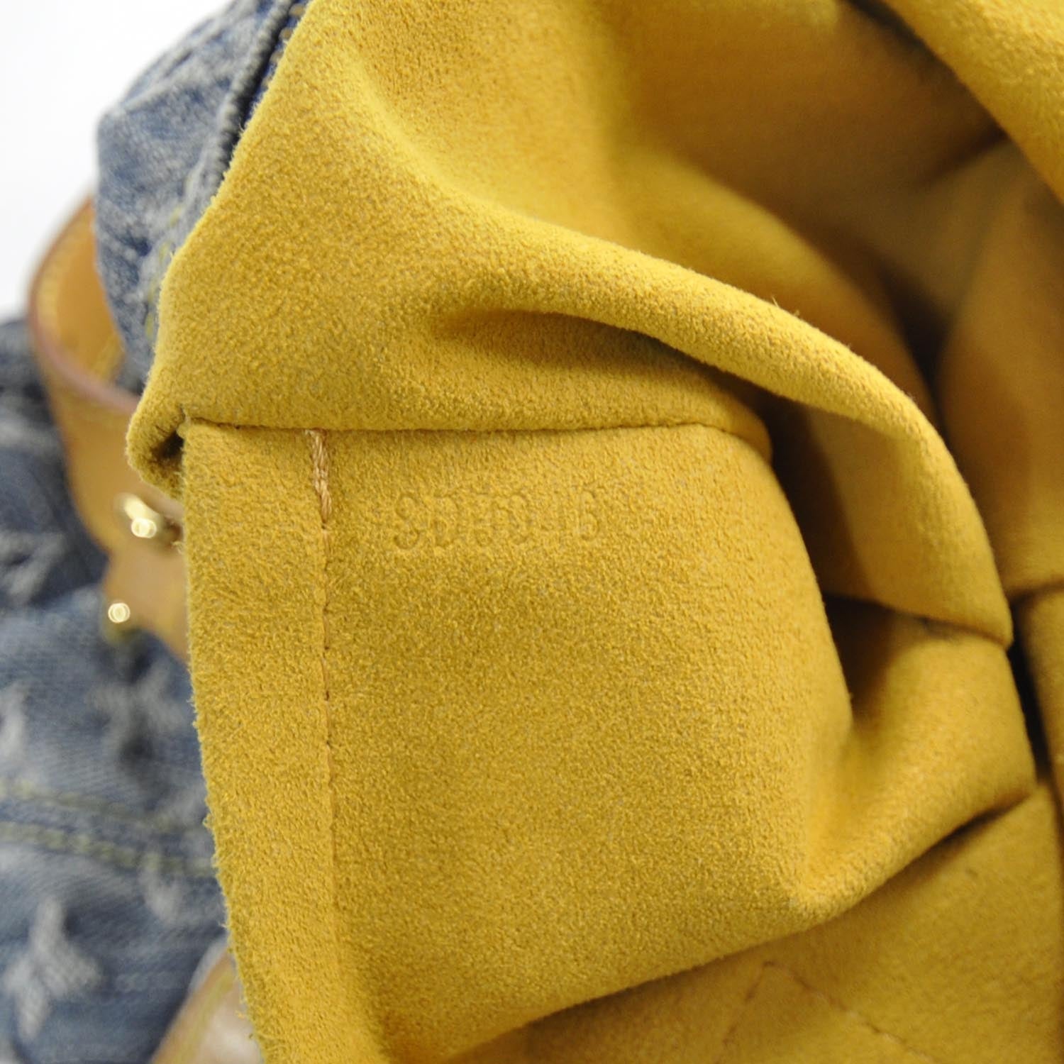 Louis Vuitton Monogram Denim Baggy PM Blue 9 of 9