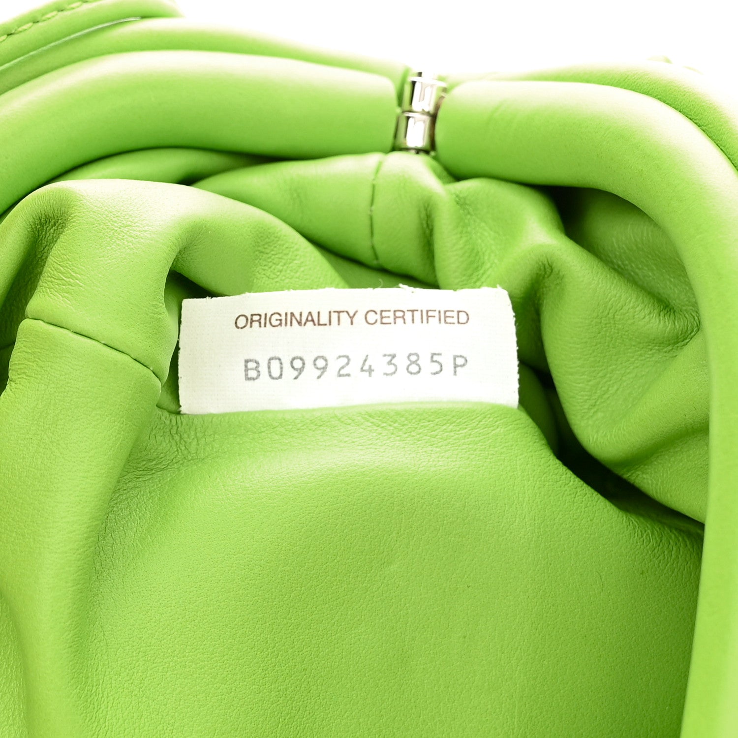 Bottega Veneta Butter Calfskin The Mini Pouch Pistachio 8 of 11