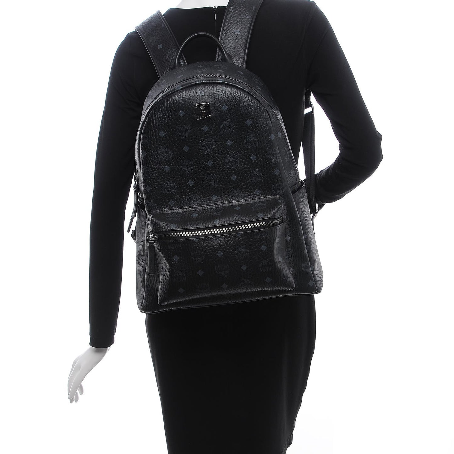 Visetos Medium Stark Backpack Black