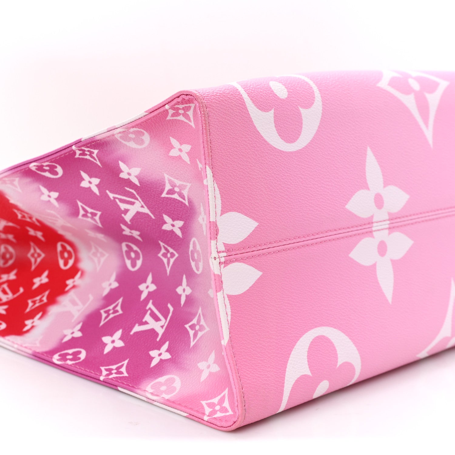 Louis Vuitton Monogram Escale Onthego GM Rouge 8 of 9