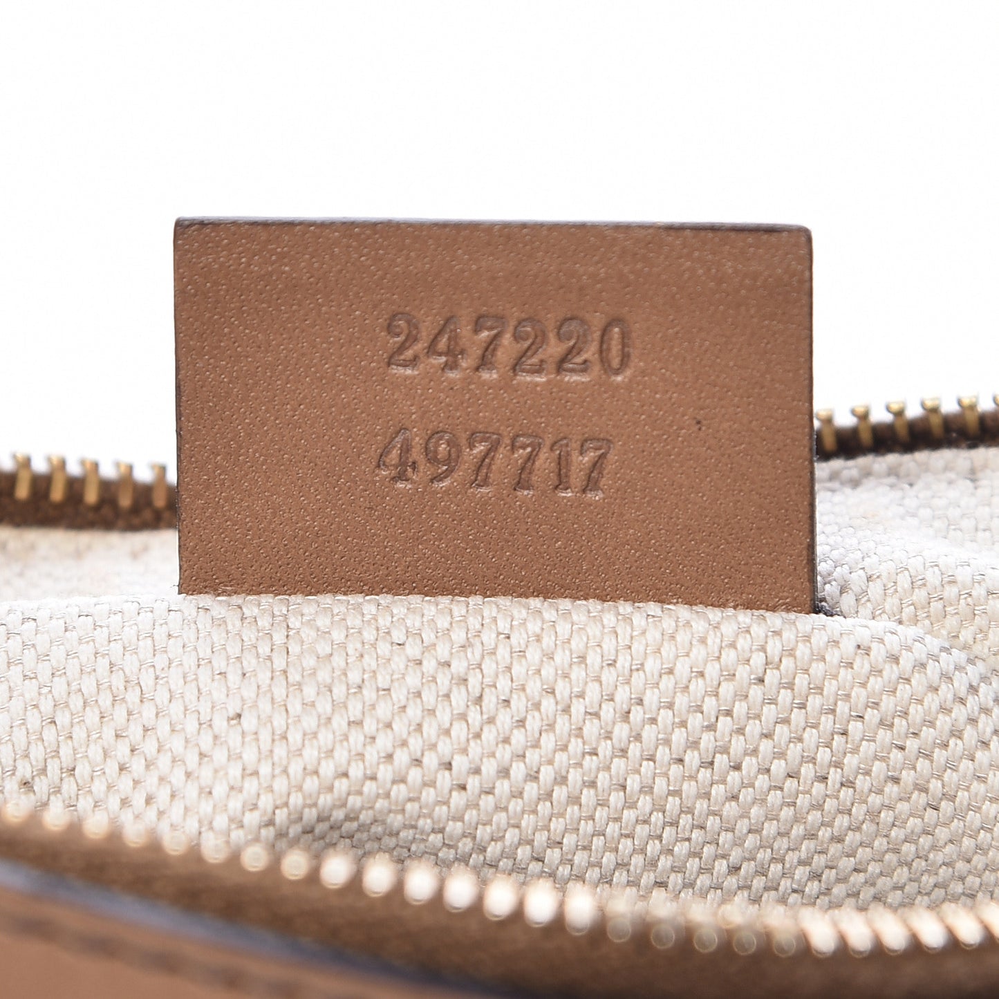 Monogram Large Craft Tote Light Brown