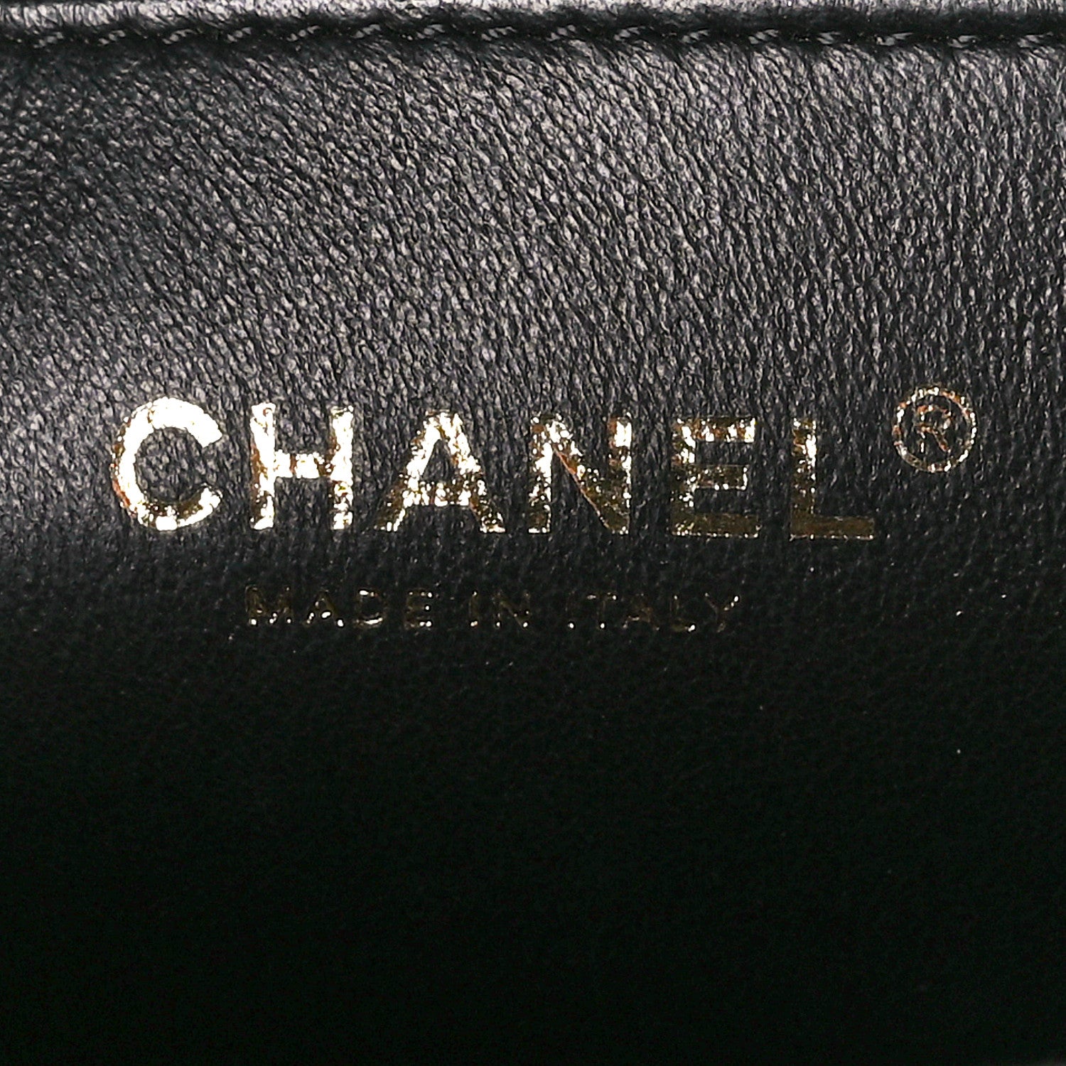 Chanel Tweed Quilted Medium CC Filigree Vanity Case Black 6 of 10