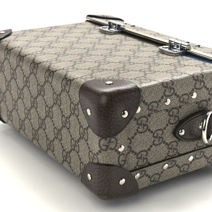 Gucci GG Supreme Monogram Globe-Trotter Beauty Case Brown 10 of 10