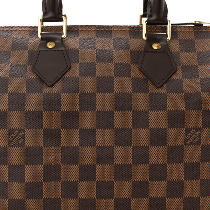 Louis Vuitton LOUIS VUITTON Damier Ebene Speedy 25 8 of 9