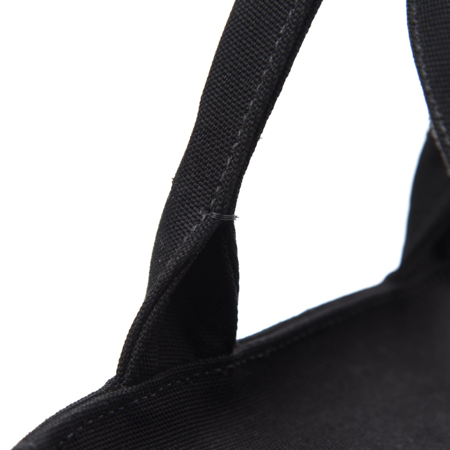 Wicker Canvas Shoulder Bag Naturale Black