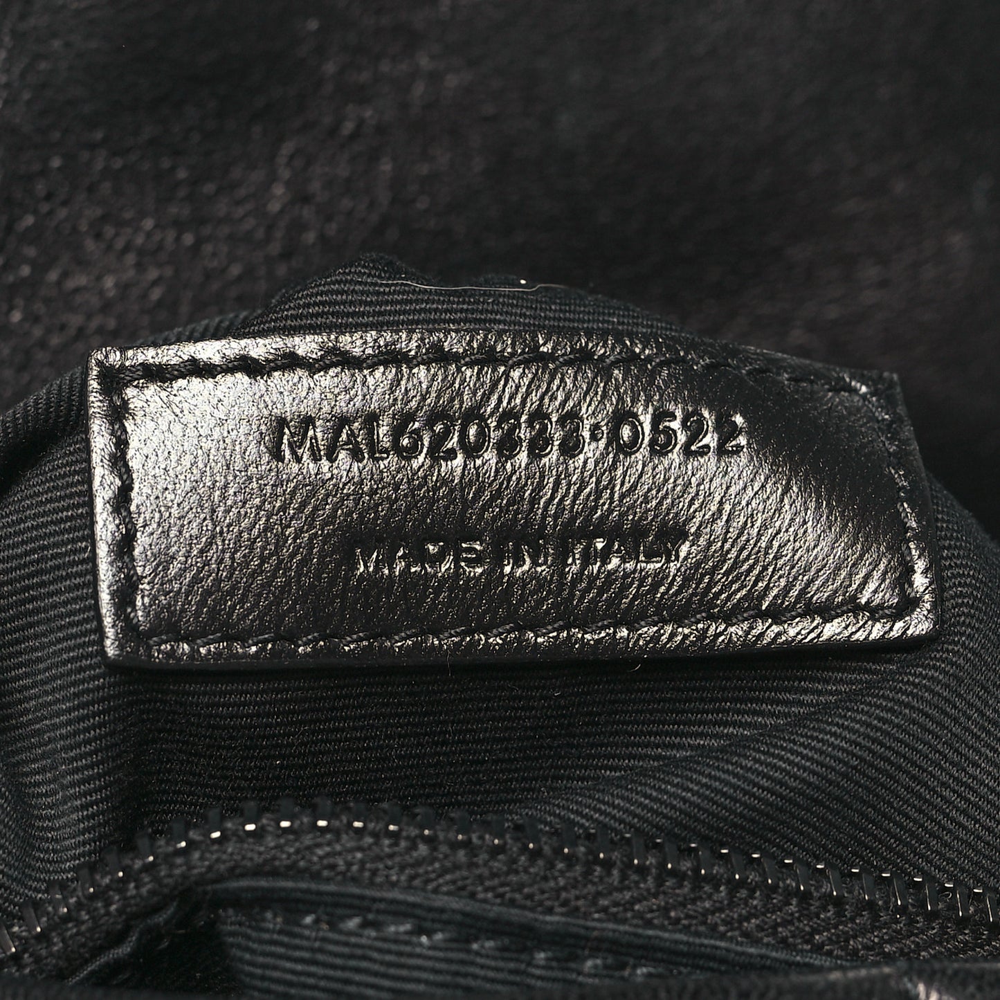 Lambskin Quilted Toy Loulou Puffer Monogram Chain Satchel Black