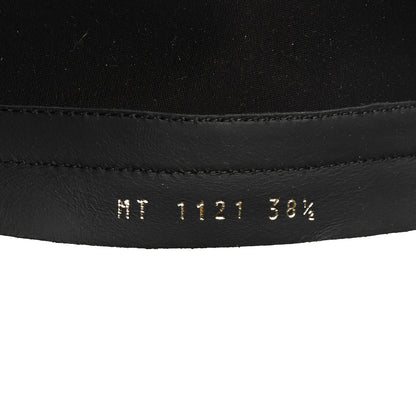 Christian Dior Nappa Stretch Dior Arcade High Boots 38.5 Black 6 of 7
