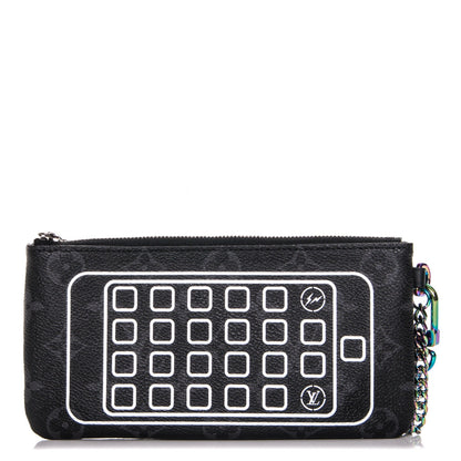 Louis Vuitton Monogram Eclipse Flash Fragment IPhone Pouch 1 of 8