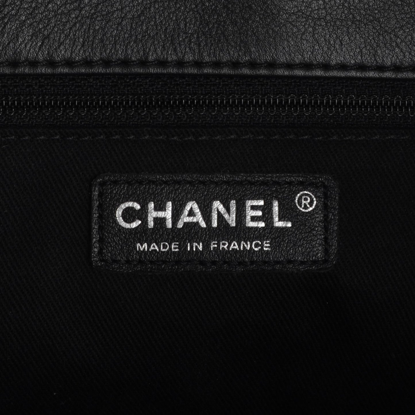 Calfskin Quilted In The Business North South Tote Black
